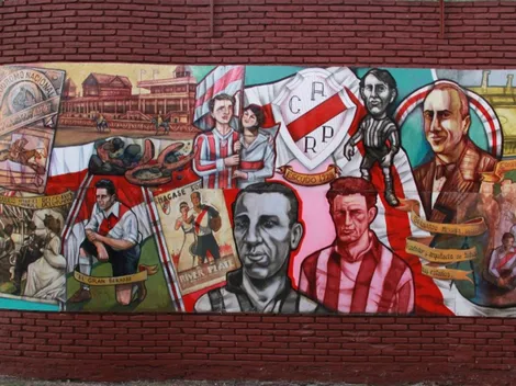 Las 15 fotos del increíble mural que se inauguró en el Monumental