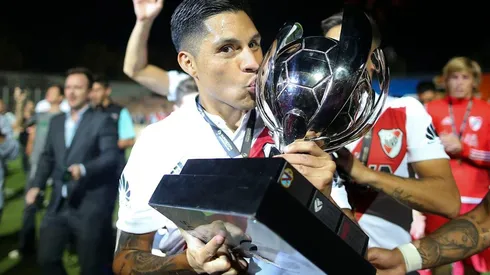 River le ganó a Boca 2 a 0 en Mendoza el 14 de marzo de 2018 y de esa manera se quedó con la Supercopa Argentina.