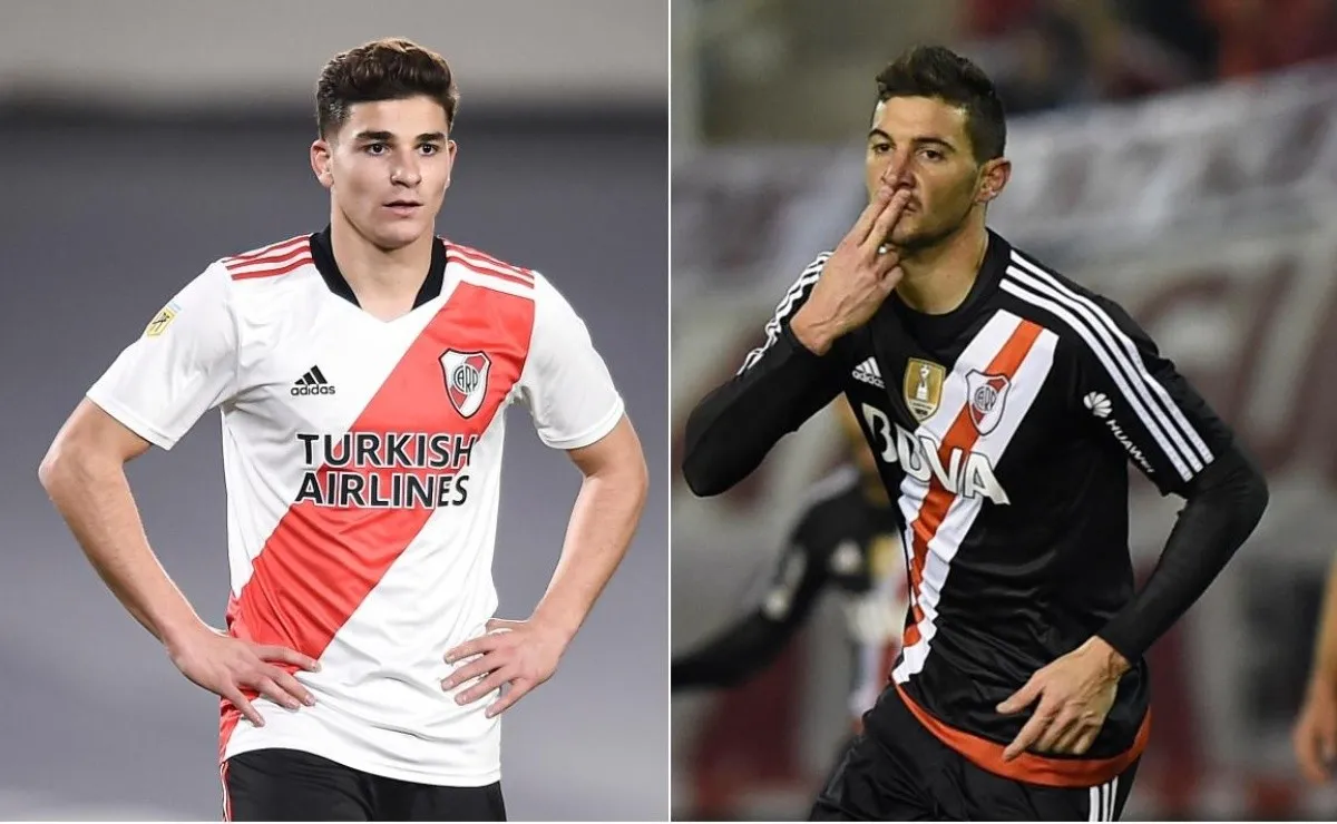 Julián Álvarez quedó a un solo gol de Lucas Alario entre los goleadores de River en la era de Marcelo Gallardo.