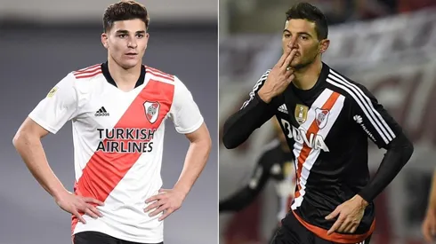 Julián Álvarez quedó a un solo gol de Lucas Alario entre los goleadores de River en la era de Marcelo Gallardo.