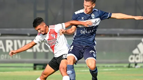 Esteban Fernández ante Gimnasia.