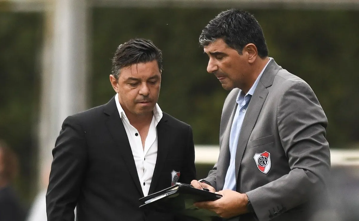 Marcelo Gallardo prepara el equipo para el próximo domingo
