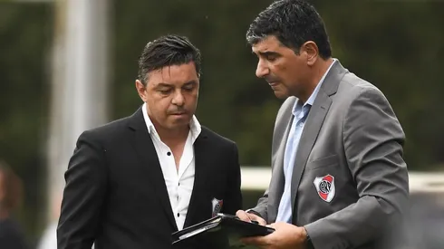 Marcelo Gallardo prepara el equipo para el próximo domingo