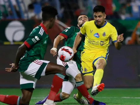 Golazo del Pity en el empate de su equipo en Arabia