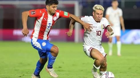 Robert Rojas, el único jugador de River convocado por Guillermo Barros Shcelotto para jugar la última doble fecha de Eliminatorias con Paraguay.
