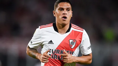 Juan Fernando Quintero habló del cariño que recibe de los hinchas de River, además analizó el partido ante Deportivo Laferrere y de su readaptación al fútbol argentino.