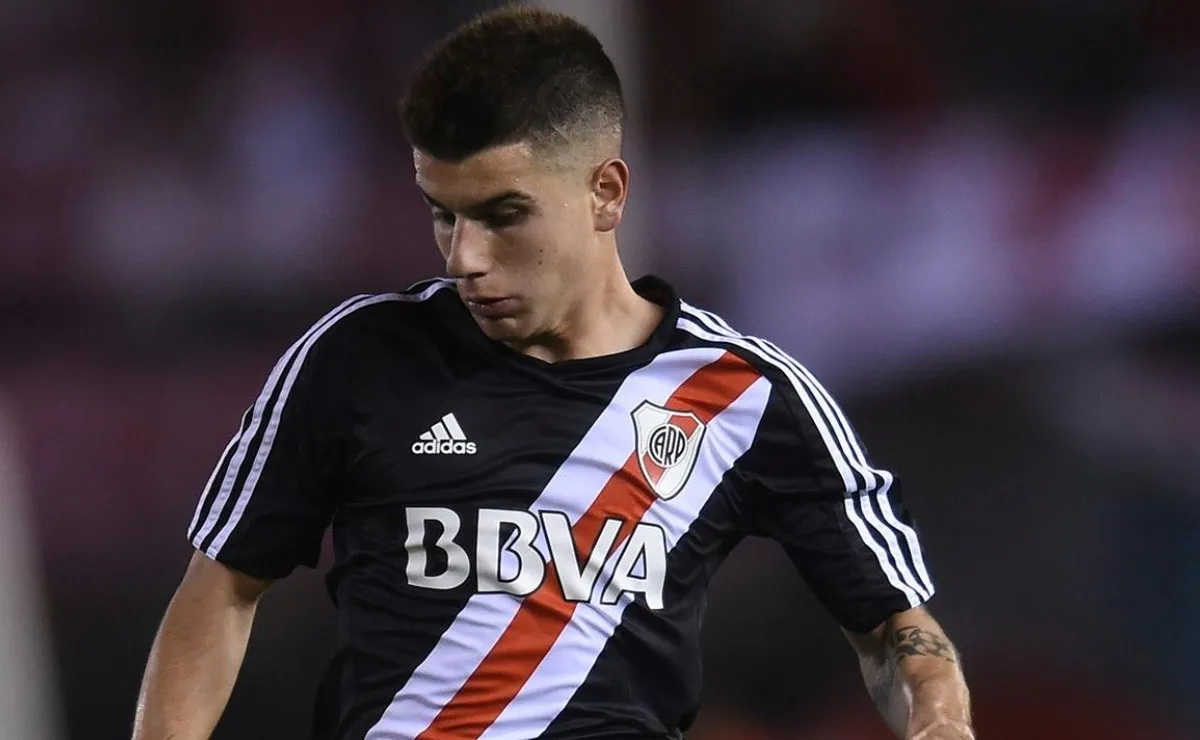 Tomás Andrade aseguró que no estaba preparado para jugar en la Primera de River.