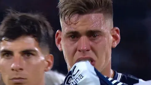 Federico Girotti, dolorido tras una nueva derrota de Talleres