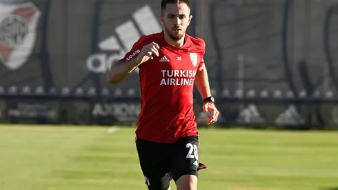 Felipe Peña habló de su recuperación, de la positividad con la que afronta y también de su hermano, que jugó en Reserva ante Gimnasia.