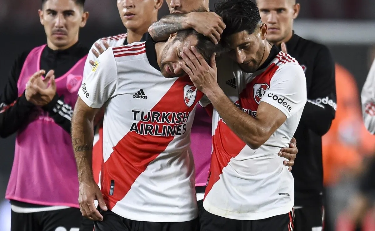El abrazo de Milton y Leo Ponzio