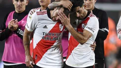 El abrazo de Milton y Leo Ponzio