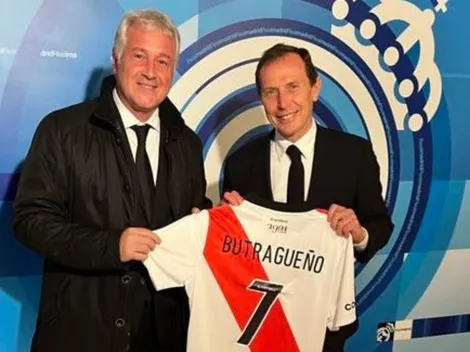 River dijo presente en el Bernabéu para un festejo especial