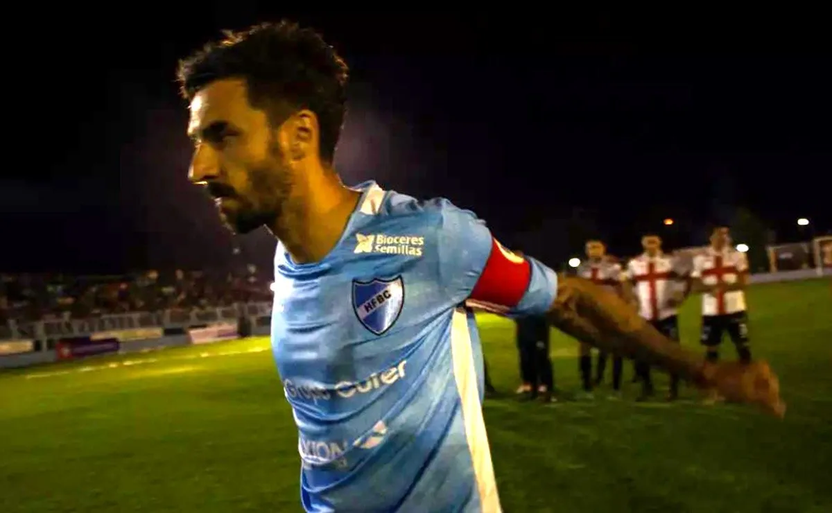 Nacho había debutado en la primera fecha, de local, ante Juventud Pueyrredón.