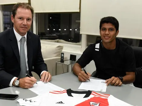 Robert Rojas extendió su contrato con River