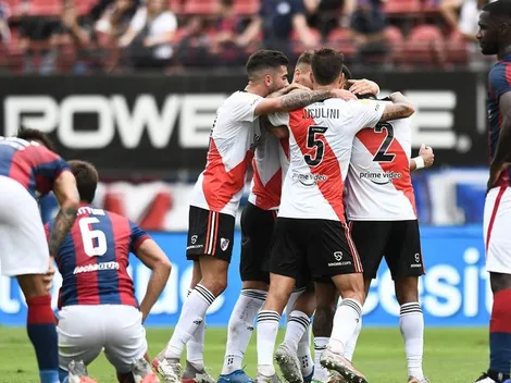 River le ganó bien a San Lorenzo y se subió a la cima