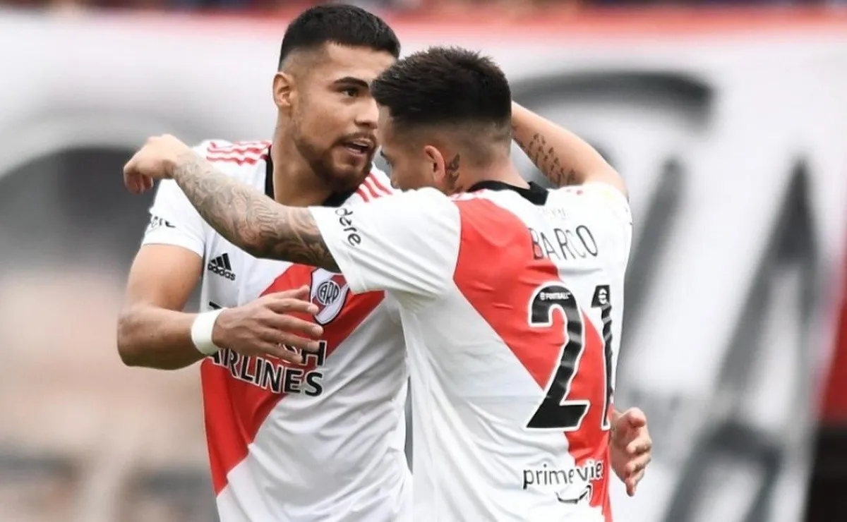Paulo Díaz puso el 1-0 para el Millonario en el Nuevo Gasómetro