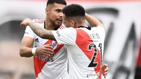 Paulo Díaz puso el 1-0 para el Millonario en el Nuevo Gasómetro