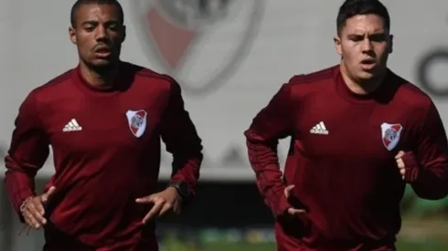 Los cracks de River se sumaron este jueves a los entrenamientos.