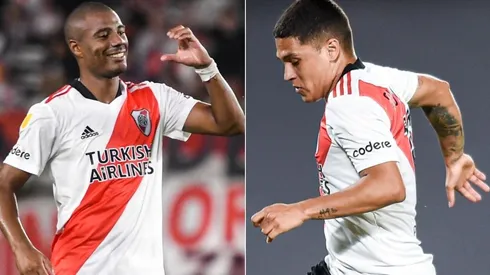 Nicolás De La Cruz y Juan Fernando Quintero se ausentaron del entrenamiento de este miércoles y no serán de la partida ante San Lorenzo el próximo sábado.