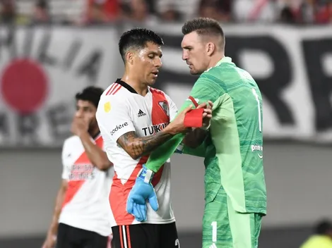 Se confirmó la lesión de Enzo Pérez: ¿llega al superclásico?