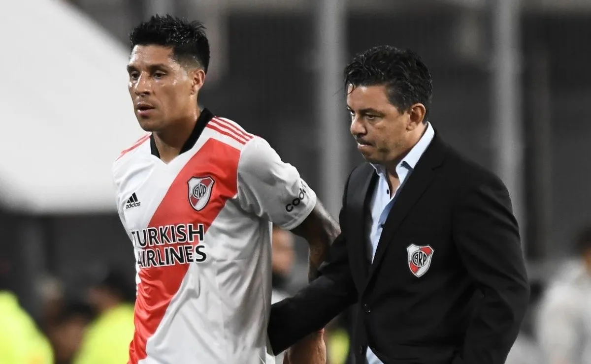 Enzo Pérez y Leandro González Pirez se sumaron a la enfermería de River.