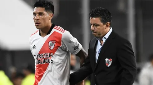 Enzo Pérez y Leandro González Pirez se sumaron a la enfermería de River.