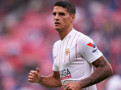 Lamela se reincorporó al Sevilla