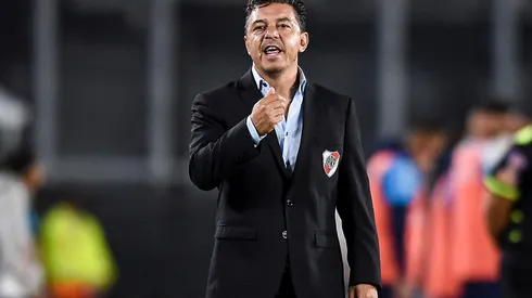 Marcelo Gallardo mostró su fastidio en pleno partido entre River y Racing por la Copa de la Liga.