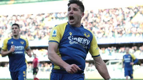 Gio Simeone sigue en un gran momento en el Hellas Verona.