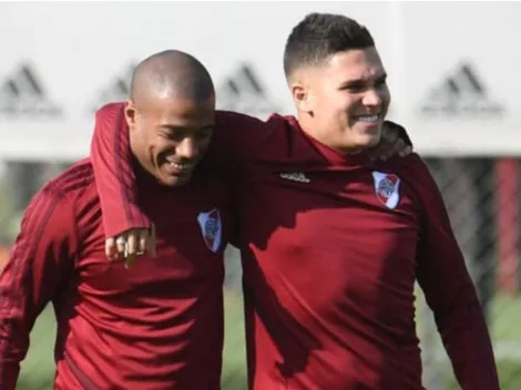 Quintero y De La Cruz, ausentes de la práctica de River