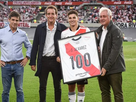 Julián Álvarez llegó a los 100 partidos