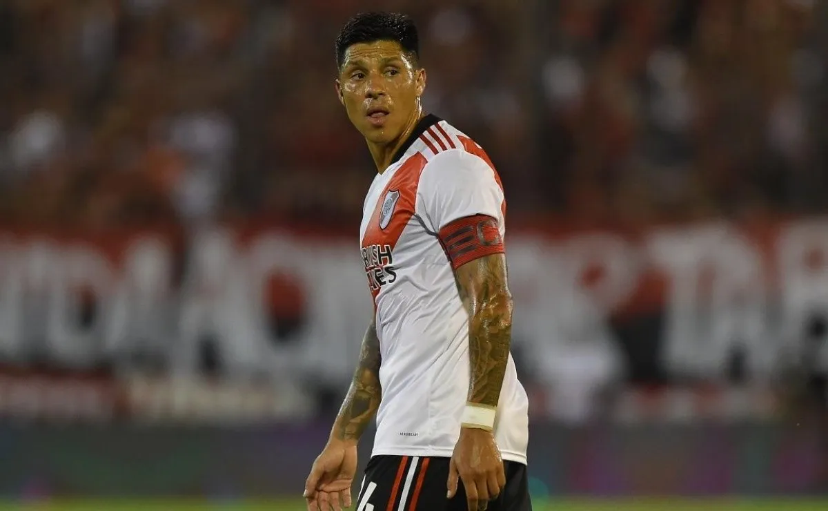 Enzo Pérez se refirió al presente del Millonario y su reciente capitanía.