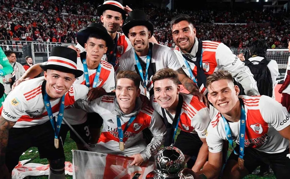 Los pibes de River cotizan alto en el fútbol mundial