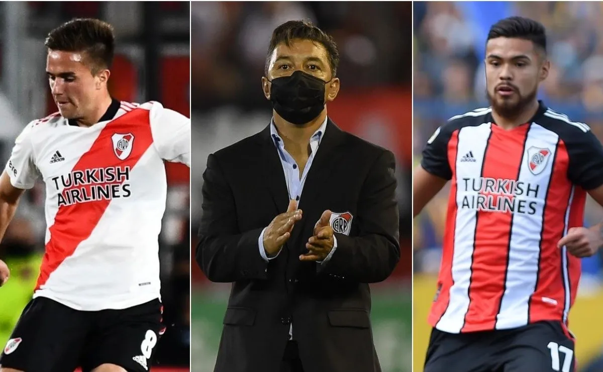 Agustín Palavecino, Marcelo Gallardo y Paulo Díaz tuvieron gripe en la última semana.