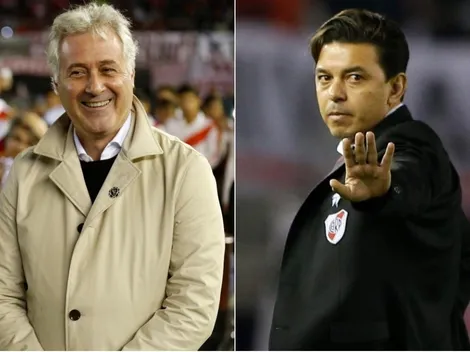 “Le consultamos a Gallardo lo del escudo y el tema del estadio”