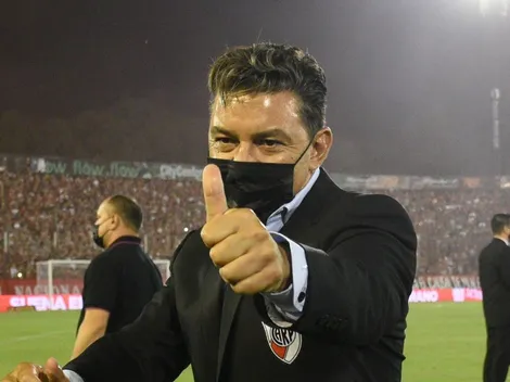 Gallardo define el equipo para enfrentar a Racing