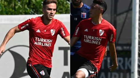 Marcelo Gallardo habló sobre Agustín Palavecino y Matías Suárez.