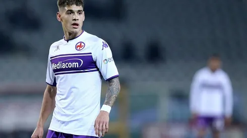 Lucas Martínez Quarta, el ex defensor de River que puede pasar de la Fiorentina a la Juventus.