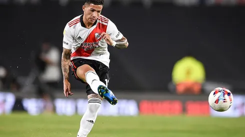 La graciosa anécdota de Enzo Fernández junto a su novia el día del partido más importante de todos los tiempos: la final de la Copa Libertadores entre River y Boca.