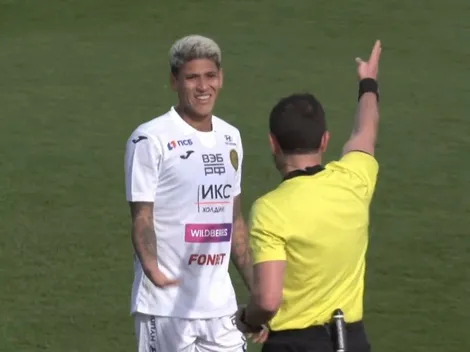 Carrascal se fue expulsado en su debut en Rusia