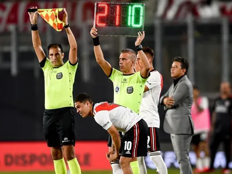 Los números de Quintero entrando desde el banco