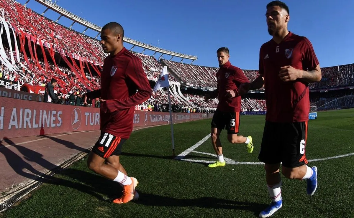Nicolás De La Cruz estuvo ausente en los últimos dos partidos mientras que Paulo Díaz solamente en el último contra Newell's.
