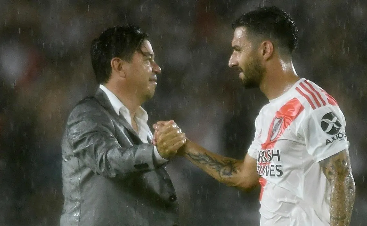 Nacho Scocco elogió a Marcelo Gallardo, además se mostró orgulloso de haber formado parte de la mejor etapa de la historia del club y recordó el famoso penal en Porto Alegre.