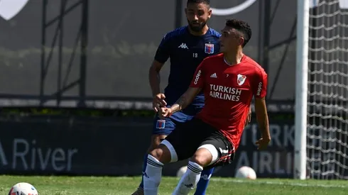 Matías Suárez volvió a jugar este miércoles.