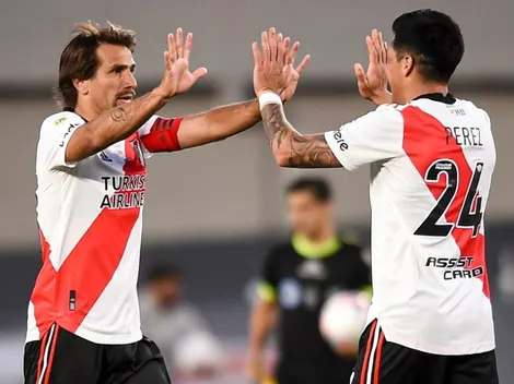 Gallardo explicó por qué Enzo Pérez heredó la cinta de Ponzio