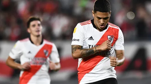 Juanfer marcó su primer gol con la camiseta de River desde que regresó al club.