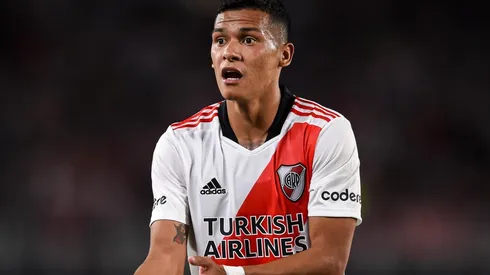 Andrés Herrera hizo su estreno en el Monumental y tuvo un muy buen partido