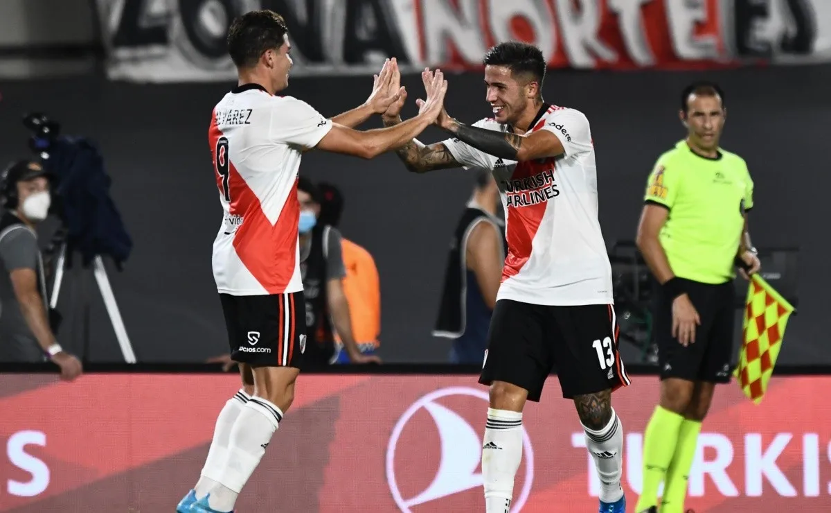 Enzo Fernández y Julián Álvarez, las grandes ventas de River