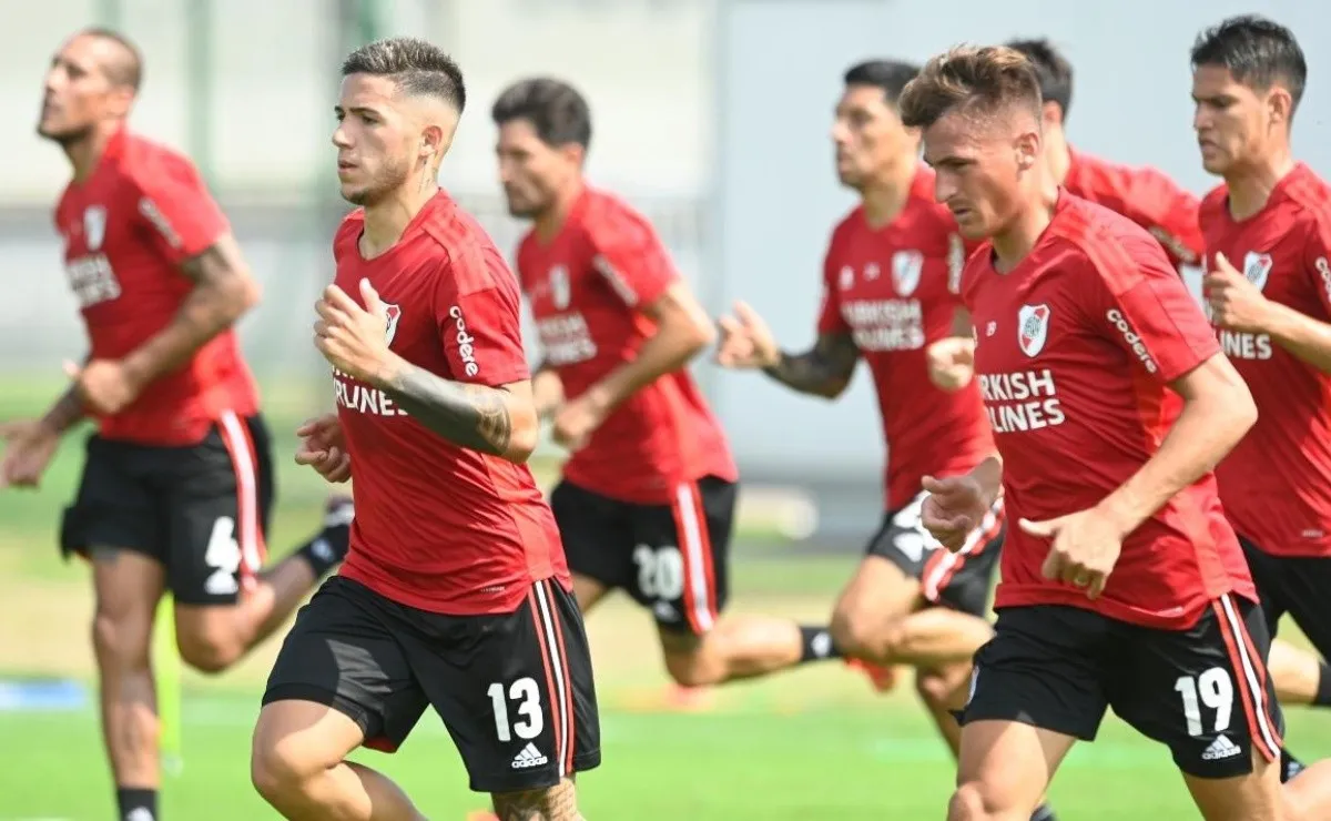 El equipo se prepara para jugar contra Newell's.