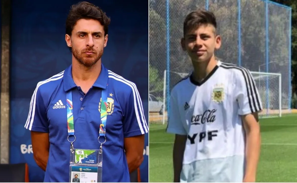Pablo Aimar, director técnico de la Selección Argentina Sub 17, convocó a tres juveniles de River para entrenarse esta semana, entre ellos aparece Claudio Echeverri.